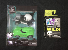 Nightmare Before Christmas Friction Cars &amp; Something Wild Card Game Lot ... - $24.06