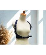 Y Strap Snakeskin Leather Waist Harness - $274.40 CAD