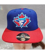 Vintage TORONTO BLUE JAYS Baseball Cap Fitted 6-5/8 New Era NLB 59/50 US... - $451.79 MXN