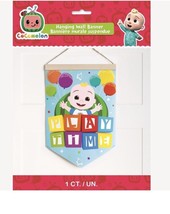 6 pack deal Cocomelon Hanging Wall Banner Play Time - $469.07 MXN