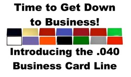 Victory Red 1 mm THICK 10  Aluminum Business Card Blanks - Round Corners... - $13.67 CAD