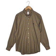 Brooks Brothers Shirt Mens M Plaid Original Polo Button Up Supima Cotton... - €21,64 EUR