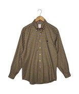 Brooks Brothers Shirt Mens M Plaid Original Polo Button Up Supima Cotton... - $33.83 CAD