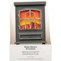 Better Homes &amp; Gardens Fireplace Oil Diffuser Aromatherapy LED Fragrance... - $18.39