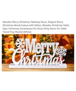 Merry Christmas table display - $20.30 CAD