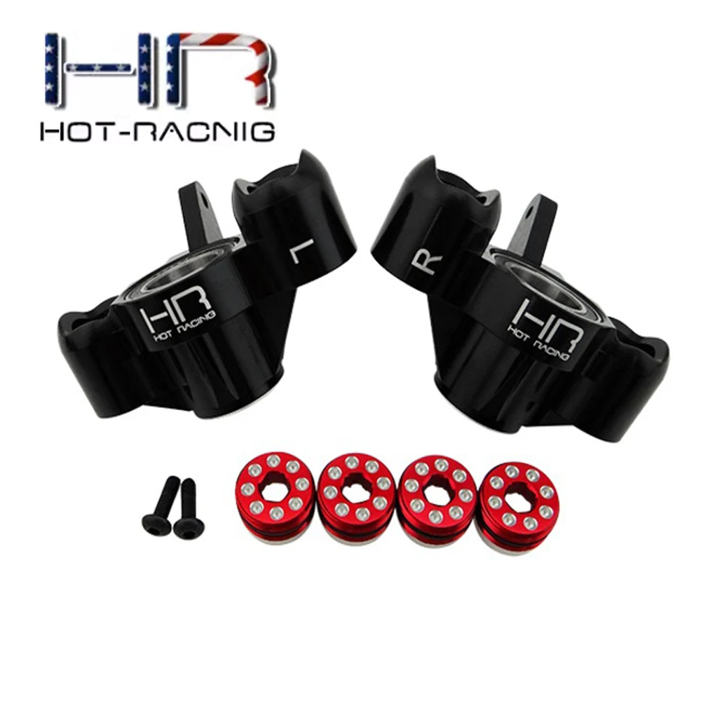 HR Hot Racing Heavy Aluminum FRONT Or REAR Steering Blocks Bearing Arrma 1/8 - £73.13 GBP+