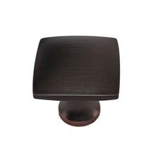 allen + roth Aged Bronze 1.4 in. Square Cabinet Knob - £5.96 GBP