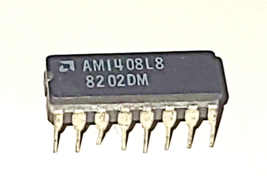 AMD AM1408L8 DIP IC 8 Bit Multiplying Digital / Analog Converter 16 Pin - $5.77