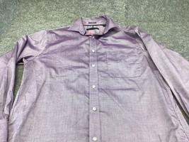 Tommy Hilfiger Dress Shirt Mens Medium 15 15 1/2 32 33 Regular Fit Stretch - $13.81