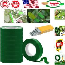 Plant Tying Machine Bundle: 10 Rolls of Ribbon &amp; 10,000 Staples for Gard... - $280.06 MXN