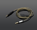 Silver Plated Audio Cable with mic For Neumann ndh 20 30 AKG K361 headph... - $15.83