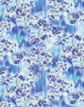 In The Beginning COLOR CALYPSO Blue 8838 50 Quilt Fabric By The Yard - Yenter - £8.50 GBP