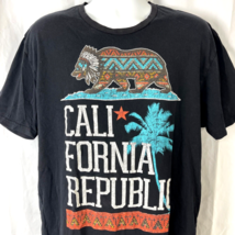 Riot Society California Republic Bear Chief South West T-Shirt Large Mens USA - £21.55 GBP