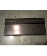Crown DC-300A Series II Power Amplifier Front panel nice - $79.00