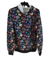 Assholes*s Live Forever Hoodie Mens L Black Blue Mushroom Trip Sweatshirt - $60.91 CAD
