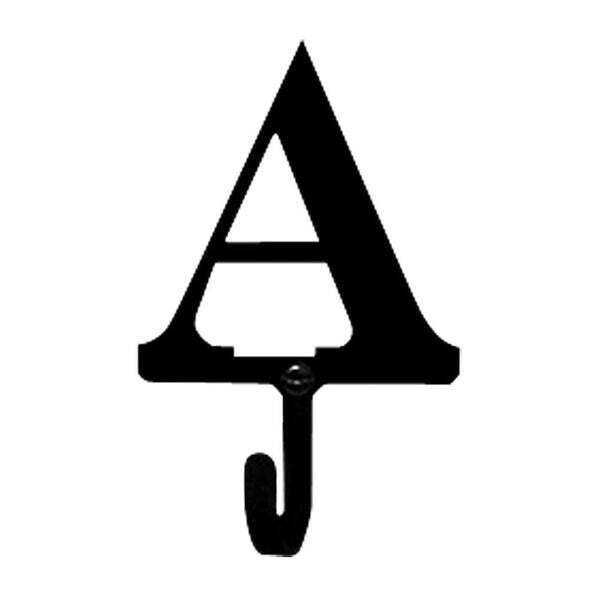 Letters A - Z Powder-coated Wall Hooks Made in USA