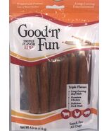 Good ’N’ Fun Triple Flavor Ribs, Rawhide Snack for All Dogs-NEW-SHIPS N ... - $21.92 CAD