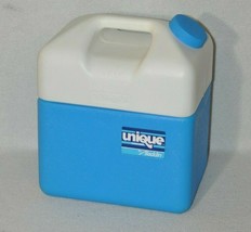Vintage Unique Coolers by Aladdin Lunch Box Dual Drink Compartment 0319!!! - $34.99