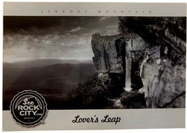 See Rock City Lovers Leap Black and White Postcard - £4.77 GBP