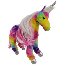 Rainbow Unicorn Plush Joy 12" - 2019 Douglas The Cuddle Toy - $11.30