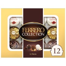 Ferrero Collection 12 Count Premium Gourmet Assorted Hazelnut Milk Choco... - $13.26