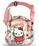 Girls Pink Hello Kitty  7&quot; Tall Fanny Pack Purse Adjustable Strap NEW - €8,47 EUR