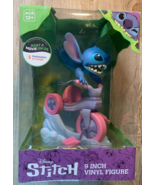 New Disney Stich 9 Inch 9” Vinyl Figure Tricycle  By Culturefly Brand Ne... - $39.59