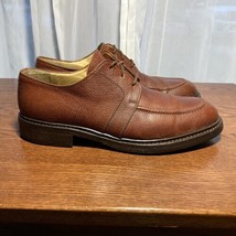 Joseph Abboud Oxford Mens 9 Pebbled Leather Vibram Sole Italy Shoe 95458 RP$395 - £33.20 GBP