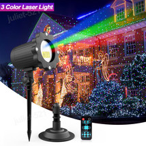 Halloween Christmas LED RGB Laser Projector Lights,Disco Party Stage Spo... - £46.34 GBP