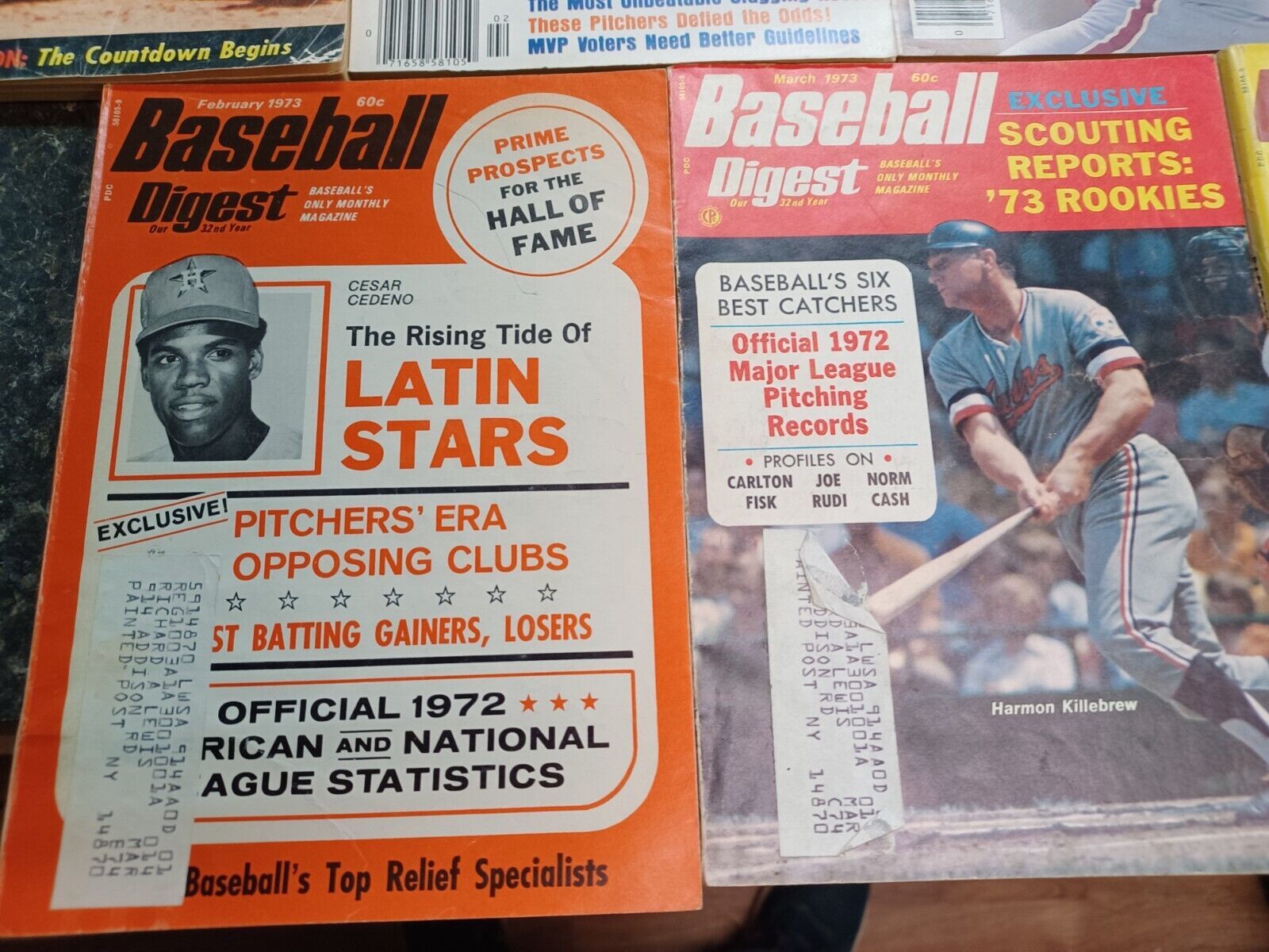 Vintage Baseball Digest   1973 1979 Lot Of 11 Nolan Ryan Item image 6