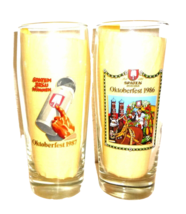 2 Spaten Munich 1980/90s Oktoberfest Galore 0.5L German Beer Glasses - £15.94 GBP