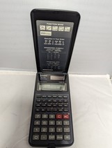 Vintage Casio fx-115s VPAM Scientific Caculator Hand Held w/ Cover Tested Solar - £17.48 GBP