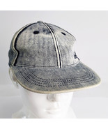 Brimmz Acid Wash Denim Snapback Baseball Hat Ball Cap, Adult Large Stree... - $26.35 CAD