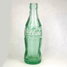 Coca-Cola Painted Green Contour Bottle 6.5 oz Vintage 1962 Pauls Valley ... - £7.74 GBP