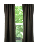 Country Curtains in Ticking  Black with brown - $956.93 MXN