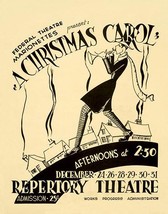 A Christmas Carol - Federal Theatre Marionettes - 1941 - WPA Poster - $9.99+