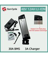 48V 12Ah EBIKE Battery Lithium Ion 30A BMS Electric Bicycle Motor 1000W ... - $3,306.02 MXN