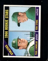 1966 TOPPS #568 PAUL LINDBLAD/RON STONE EXMT (RC) ATHLETICS ROOKIES - $12.99