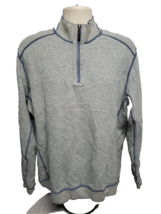 Tommy Bahama Adult Large Blue &amp; Gray Reversible Pullover Sweater - $23.10