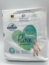 Pampers Pure Protection 22 Diapers size 4 22-37lb BUY MORE SAVE&amp; COMBINE... - £6.36 GBP