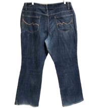 Faded Glory Blue Denim Bootcut Jeans Plus 16P Petite Medium Wash Stretch... - $12.86