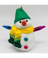 Hallmark Keepsake Ornament Rainbow Snowman Crayola Crayons 2007 - £7.84 GBP
