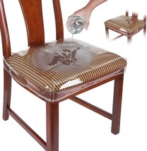 Plastic Chair Covers, Plastic Seat Covers For Dining Chairs,, 18 Inch, 2... - £24.05 GBP