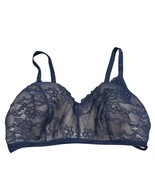 Torrid Curve Navy Lace Bralette Size 2 Nylon Spandex Blend For Women - $33.66 CAD