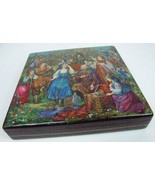 Handpainted One of a Kind Russian Lacquer Box &quot;The Sultans Kingdom&quot; by W... - £1,399.12 GBP