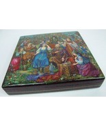 Handpainted One of a Kind Russian Lacquer Box &quot;The Sultans Kingdom&quot; by W... - £1,399.12 GBP