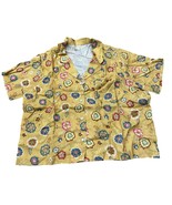 Marine Layer Daydream SS PJ Top Retro Hibiscus Size XL New with tags - $458.40 MXN