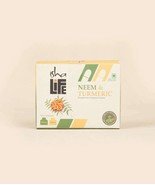 Isha Life Neem &amp; Turmeric Powder in Veg Capsules - Combo Pack of 100 pcs... - £7.36 GBP