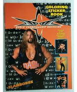 WCW World Championship Wrestling Coloring Sticker Book 1999 Kevin Nash nWo - £10.27 GBP