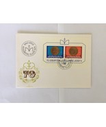 Ancienne enveloppe de collection Liechtenstein 1976 avec 2 timbres-poste... - $4.15 CAD